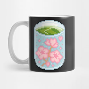 Green Tea Pixel Art Mug